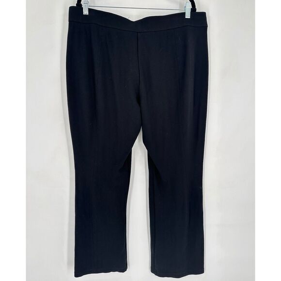 Orvis‎ Women's XL Black Pull-On Stretch Pants Career Office Casual Athleisure - Picture 3 of 16